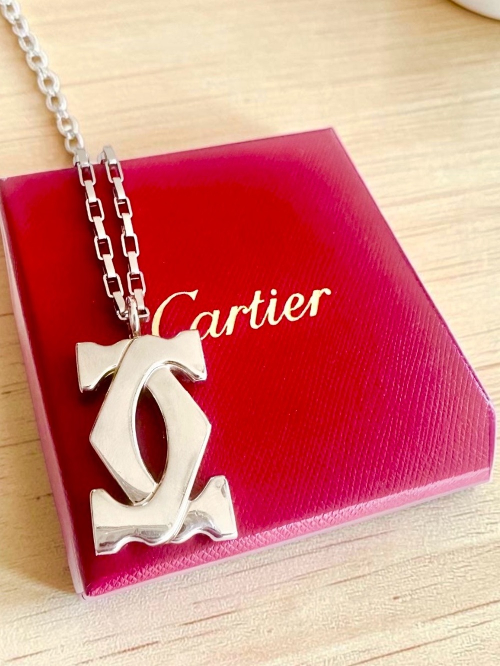 Cartier Pendant with aftermarket chain